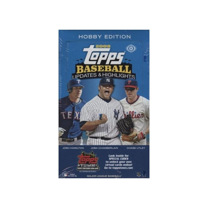 2008 Topps Updates & Highlights Baseball Hobby Box