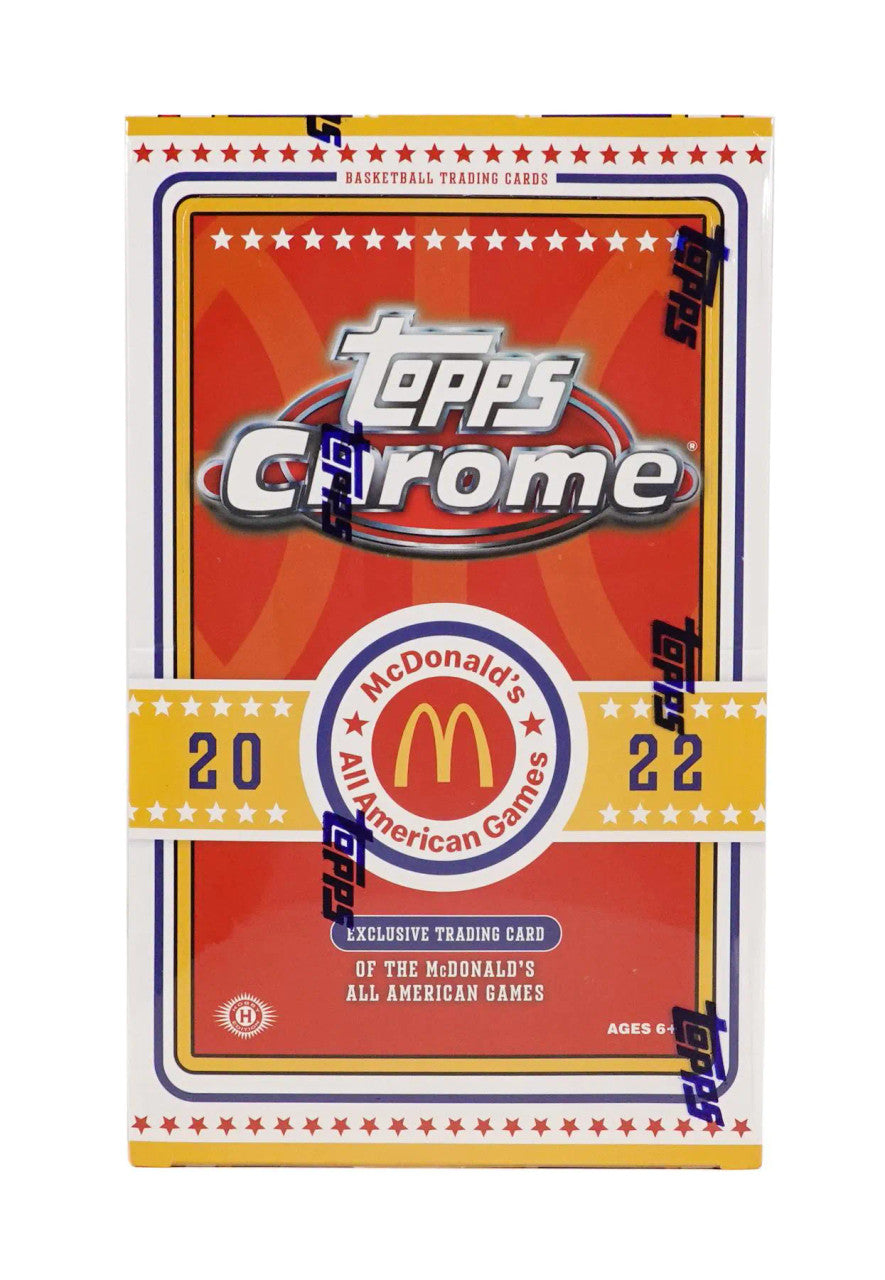 2022 Topps Chrome McDonald’s All American Basketball Hobby Box