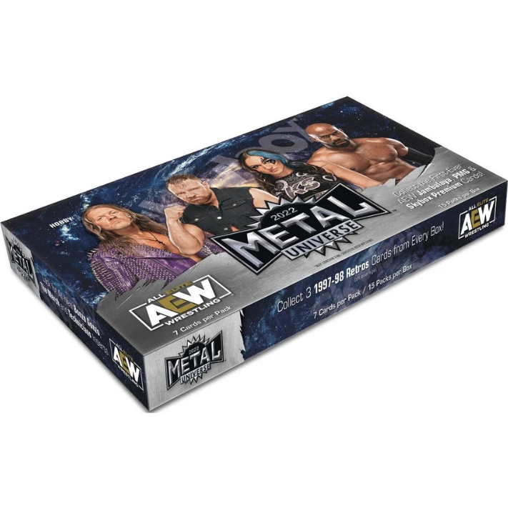 2022 Upper Deck AEW Skybox Metal Universe Hobby Box