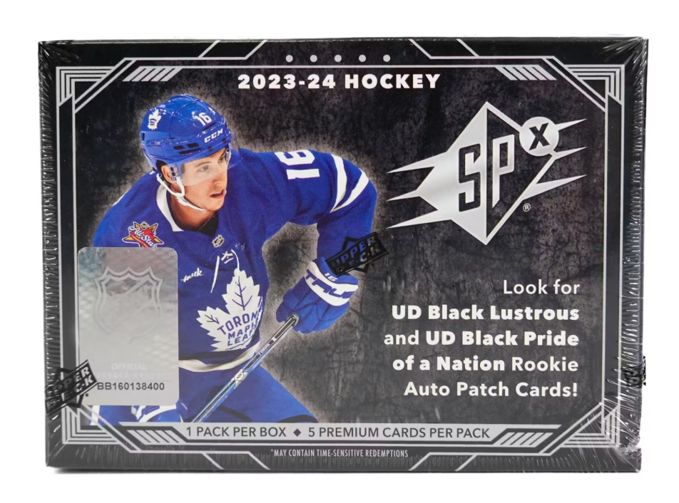 2023-24 Upper Deck SPx Hockey Hobby Box