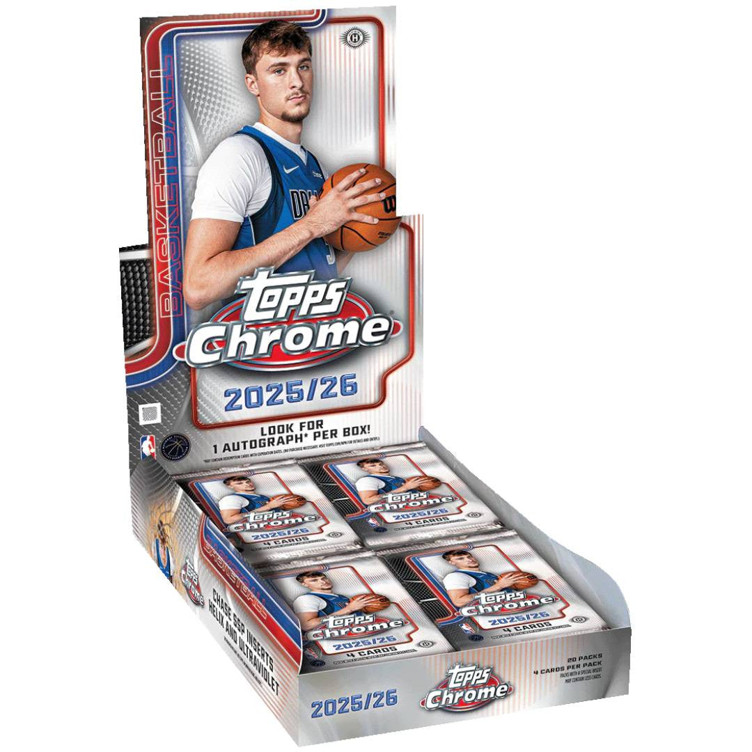 2025/26 Topps Chrome Hobby Box