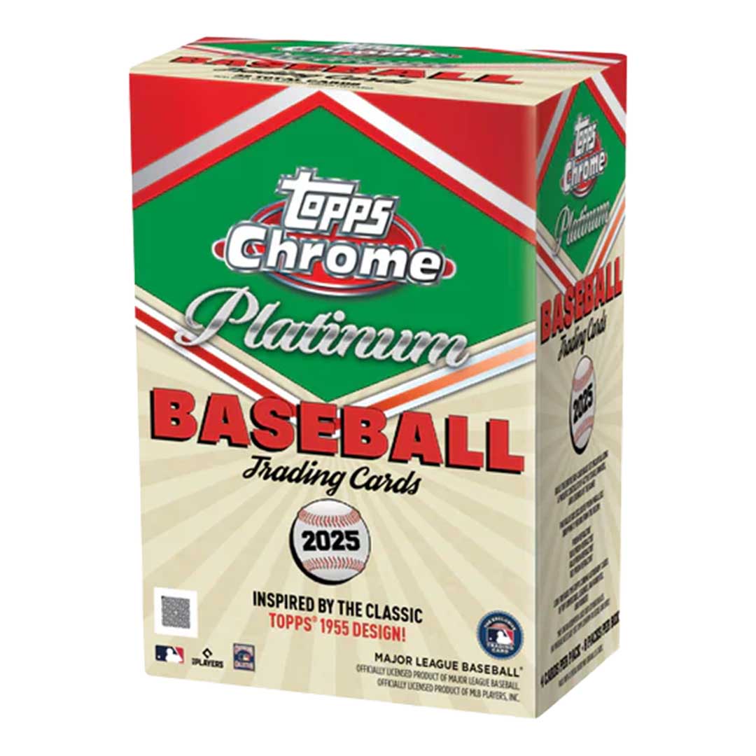 2025 Topps Chrome Platinum Anniversary Baseball Blaster Box