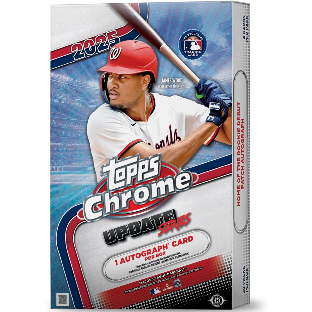 2025 Topps Chrome Update Series Hobby Box