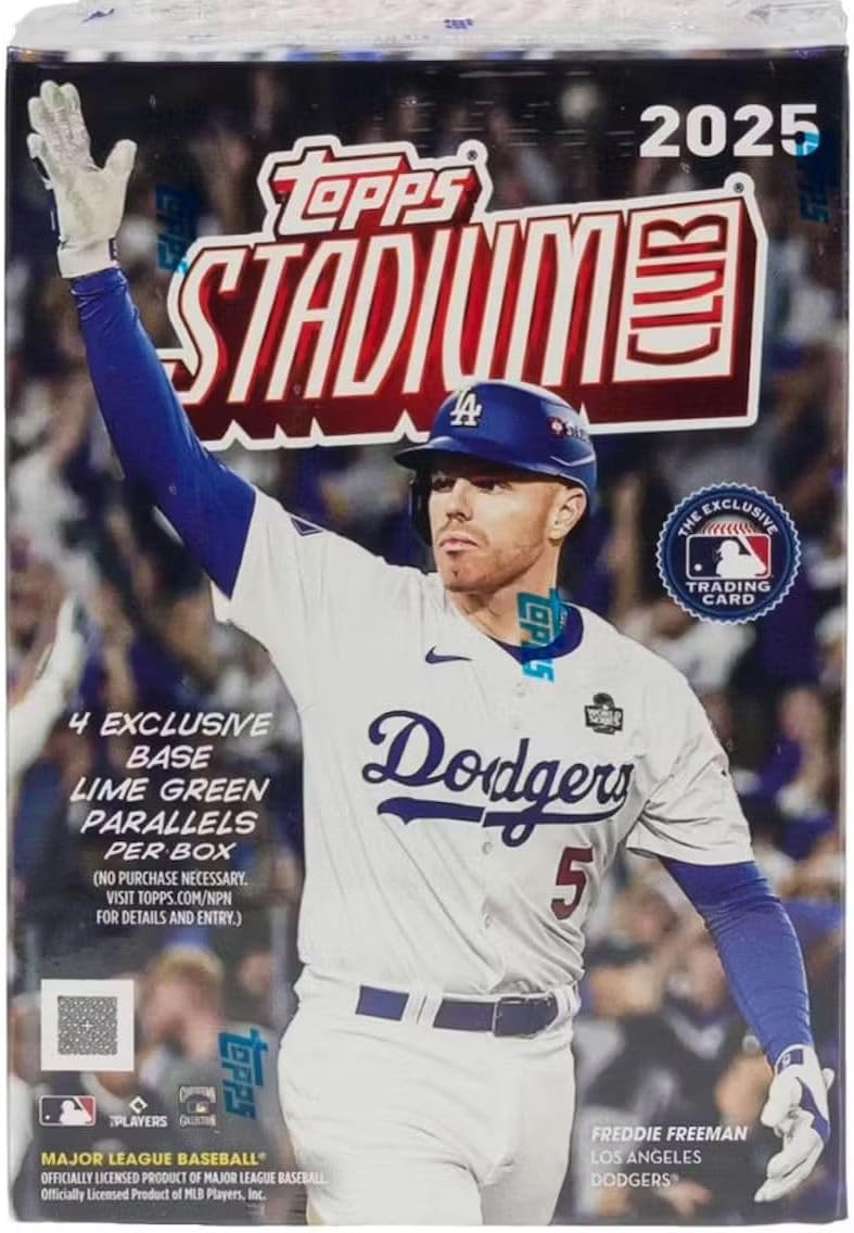2025 Topps Stadium Club Blaster Box