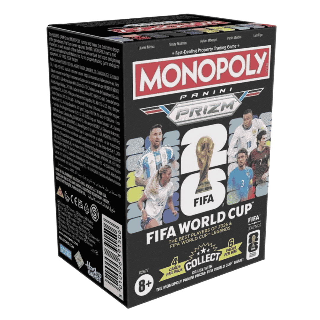 2026 Panini Prizm Monopoly FIFA World Cup Soccer Blaster Box