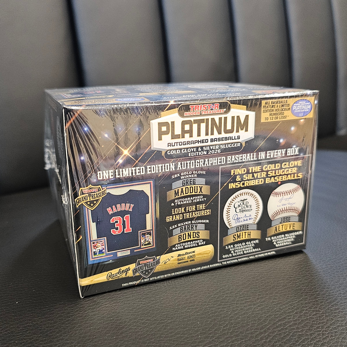 2026 TRISTAR Hidden Treasures Platinum Autographed Baseballs Gold Glove & Silver Slugger Edition