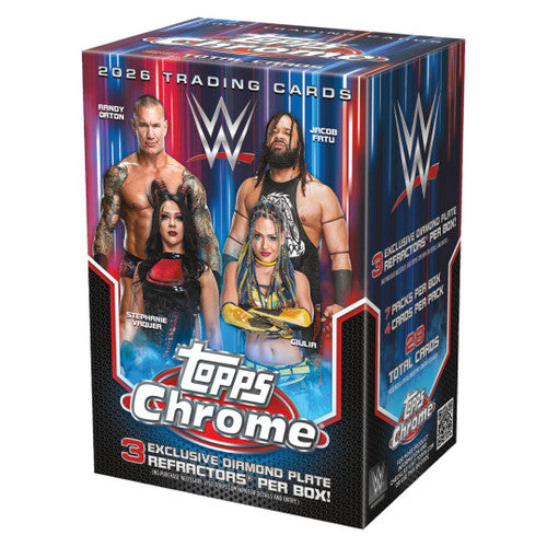 2026 Topps Chrome WWE Blaster Box