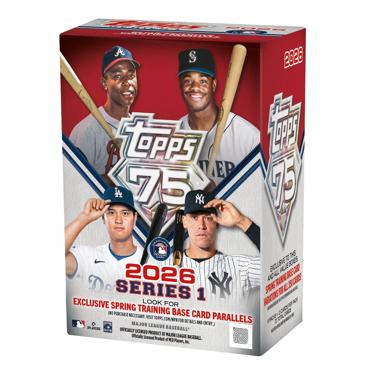 2026 Topps Series 1 Blaster Box (75th Anniversary)