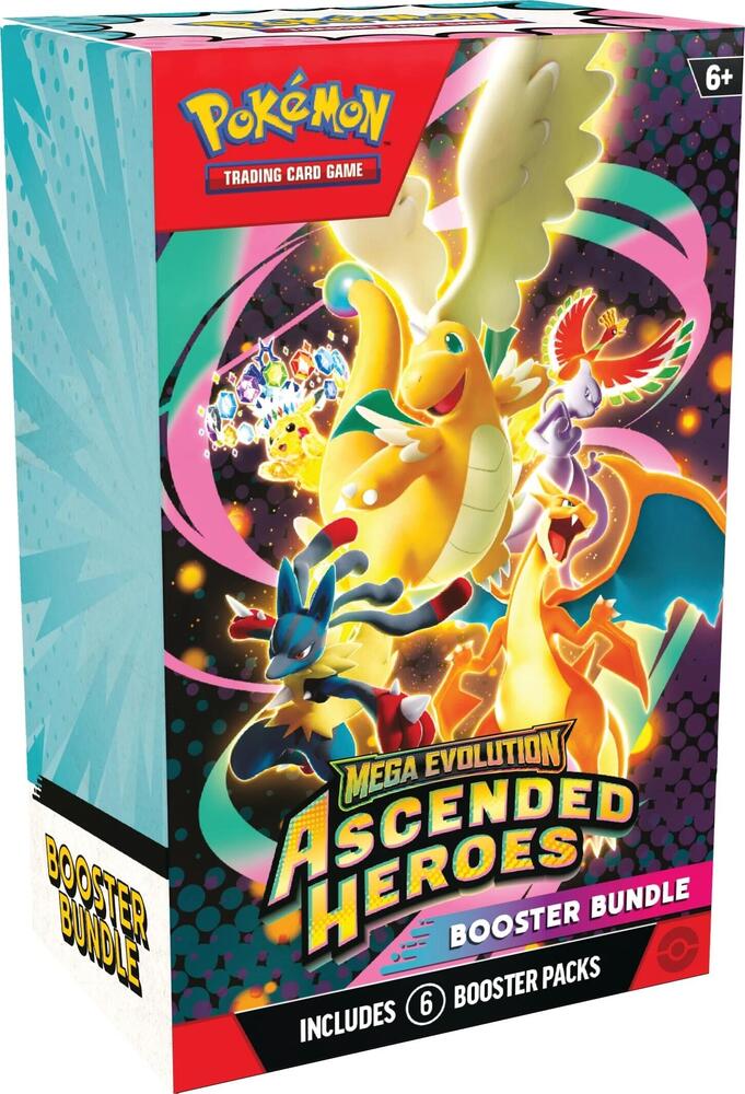 Mega Evolution: Ascended Heroes Booster Bundle (6 booster packs)