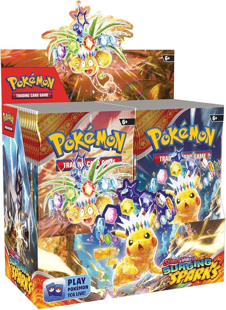 Scarlet & Violet: Surging Sparks Booster Display Box (36 Booster Packs)