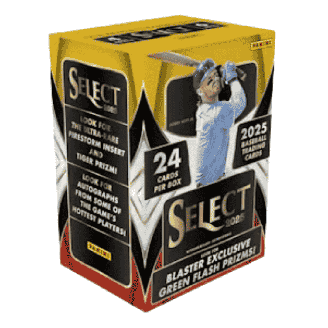 2025 Panini Select Baseball Hobby Blaster Box (Green Flash Parallels!)