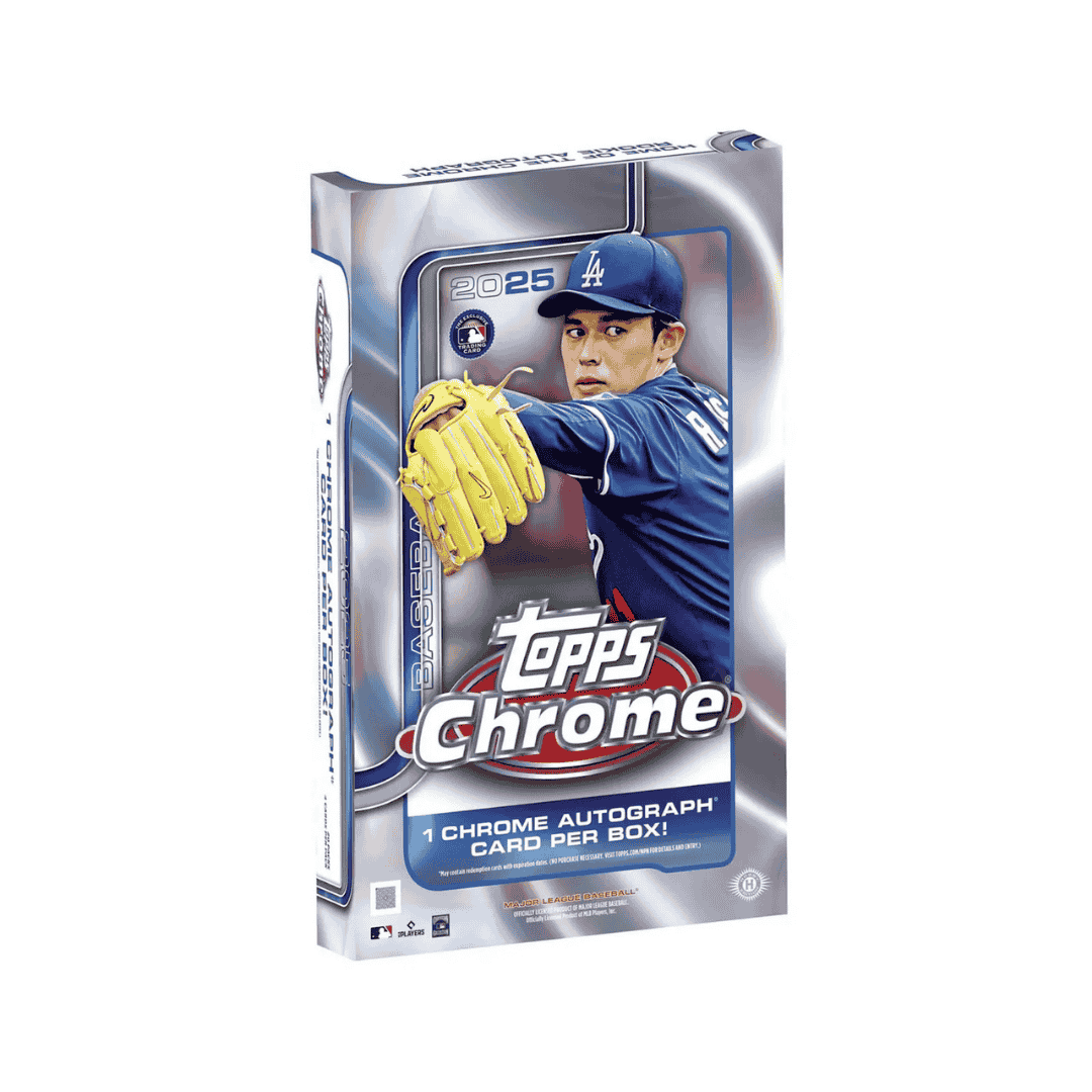 2025 Topps Chrome Baseball Hobby Box