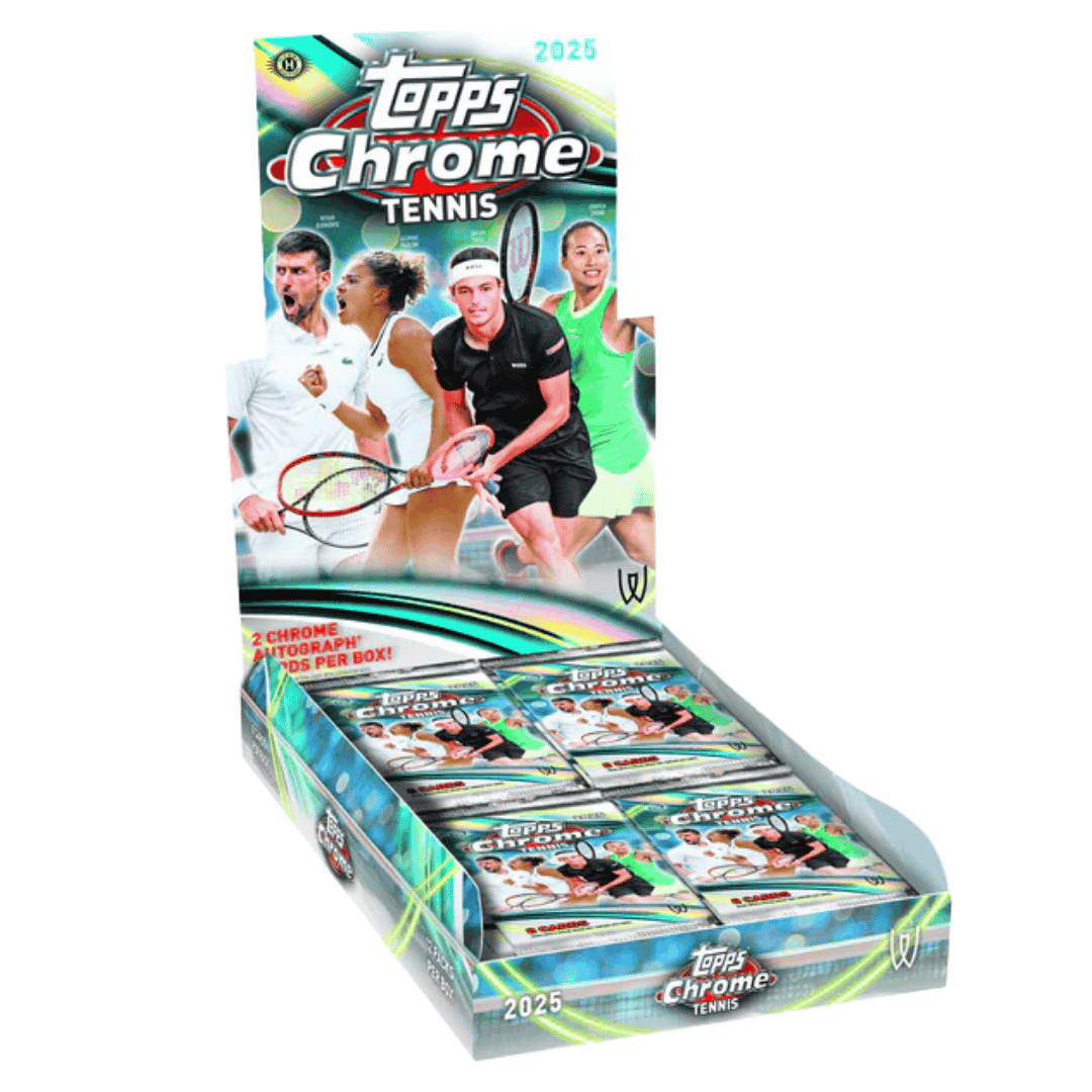 2025 Topps Chrome Tennis Hobby Box
