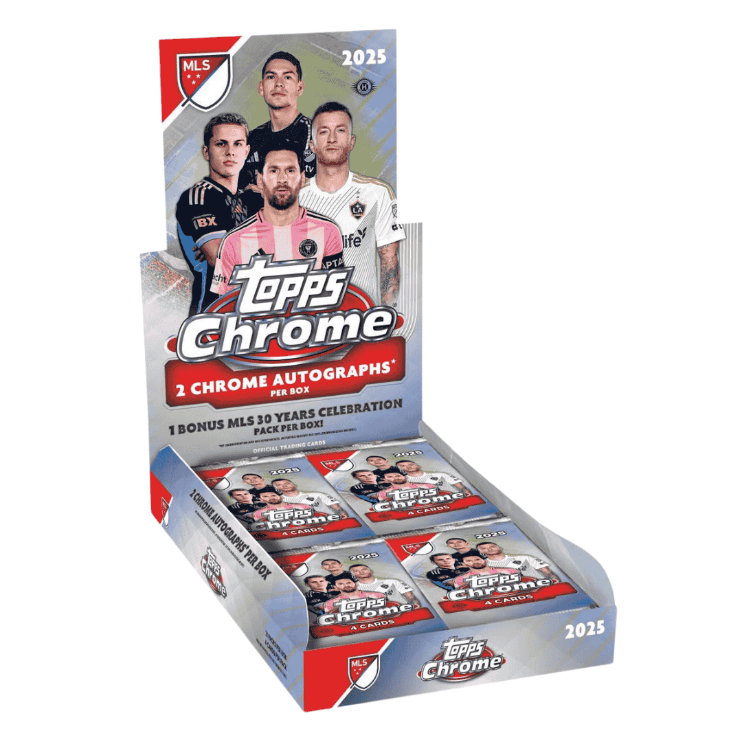2025 Topps Chrome MLS Soccer Hobby Box