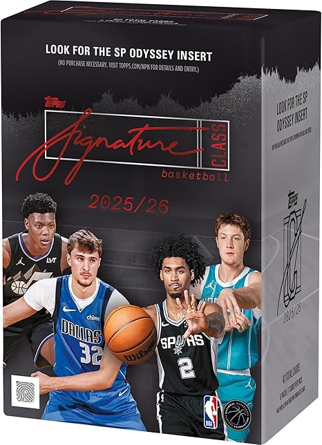2025–26 Topps Signature Class NBA Basketball Value Box — SE