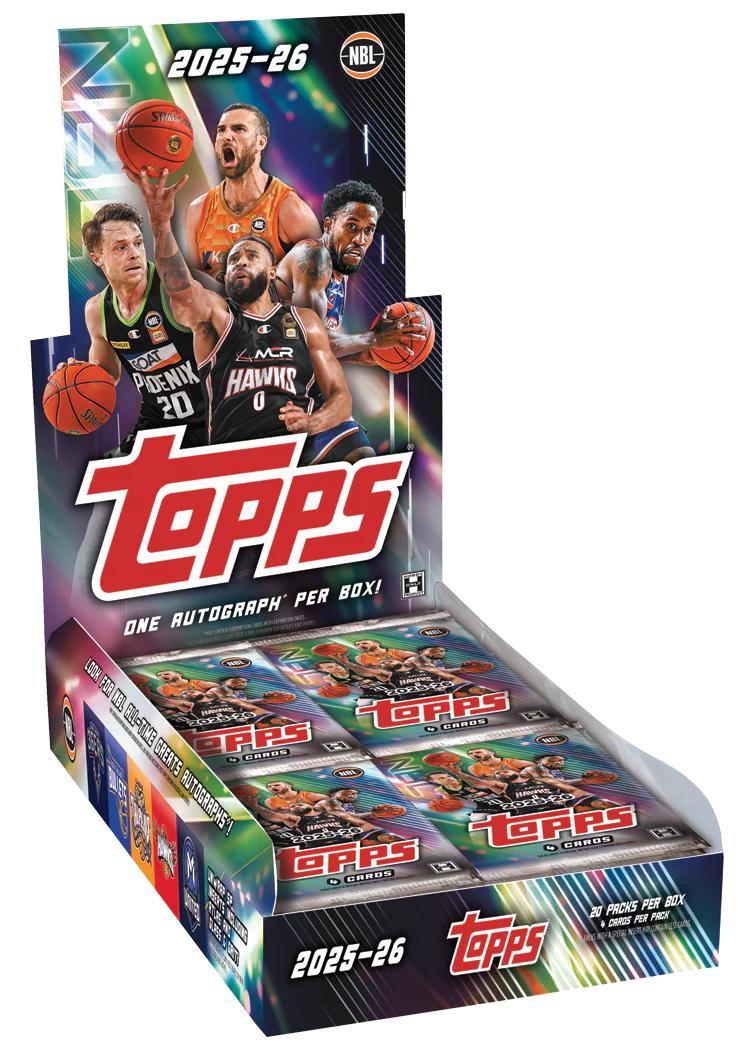 2025–26 Topps NBL Basketball Hobby Box