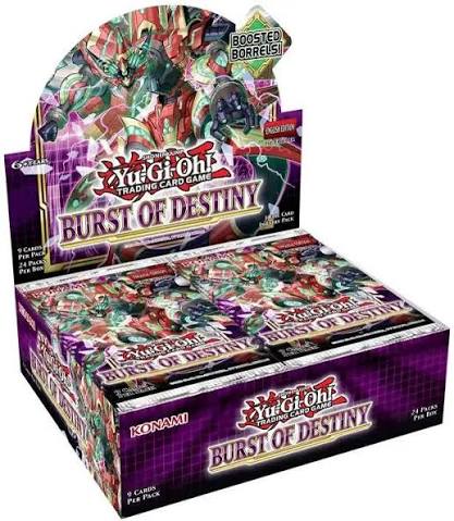 Yu-Gi-Oh Burst Of Destiny Booster Box