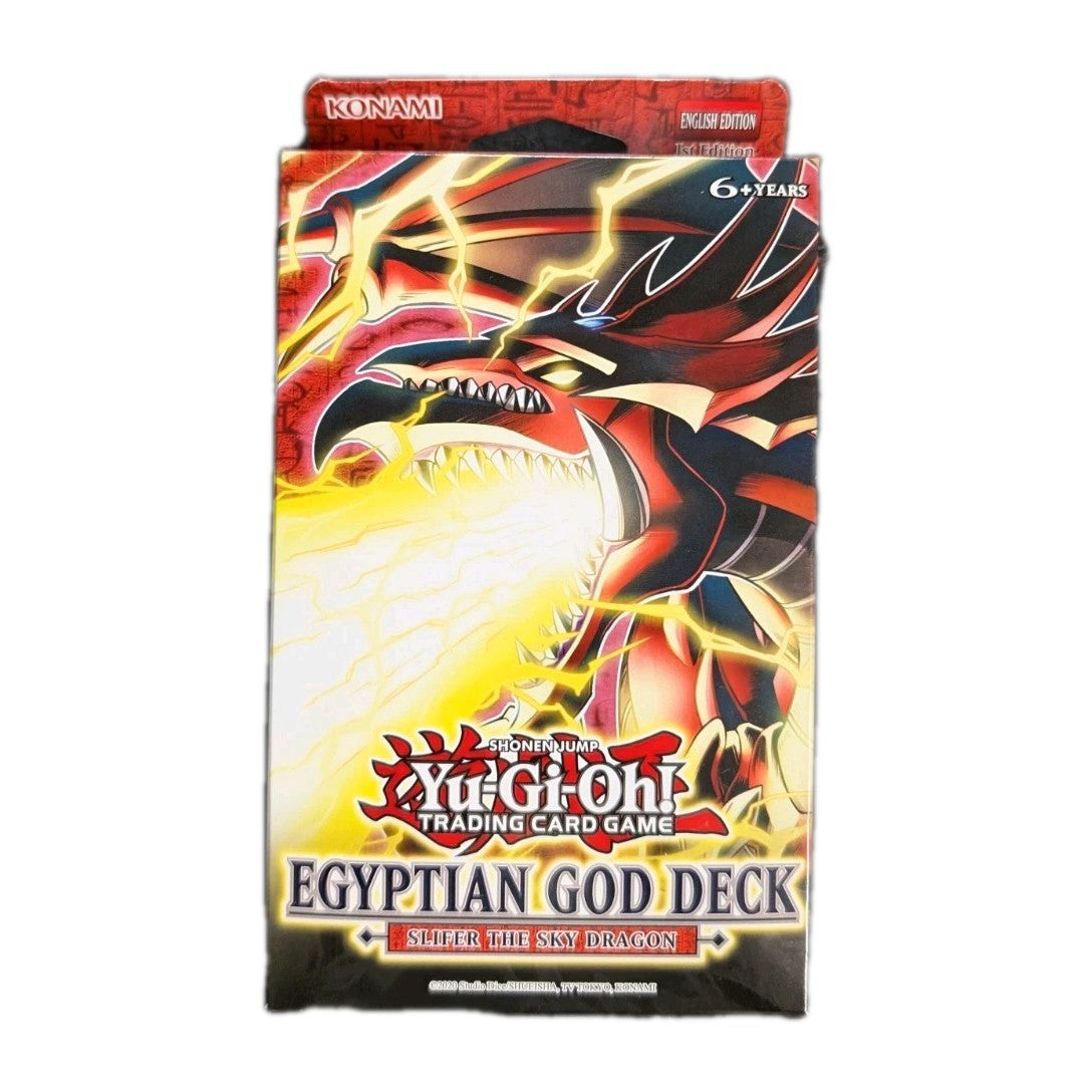 YuGiOh Slifer the Sky Dragon (1st EDITION) Egyptian God Deck [40 Cards]