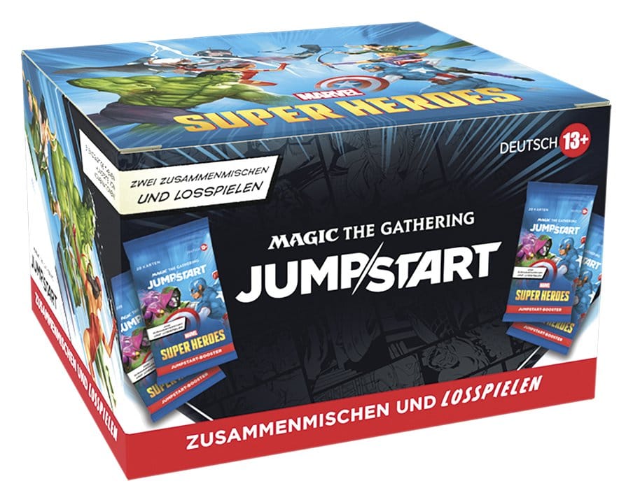 Magic the Gathering Marvel Super Heroes Jumpstart Booster Box